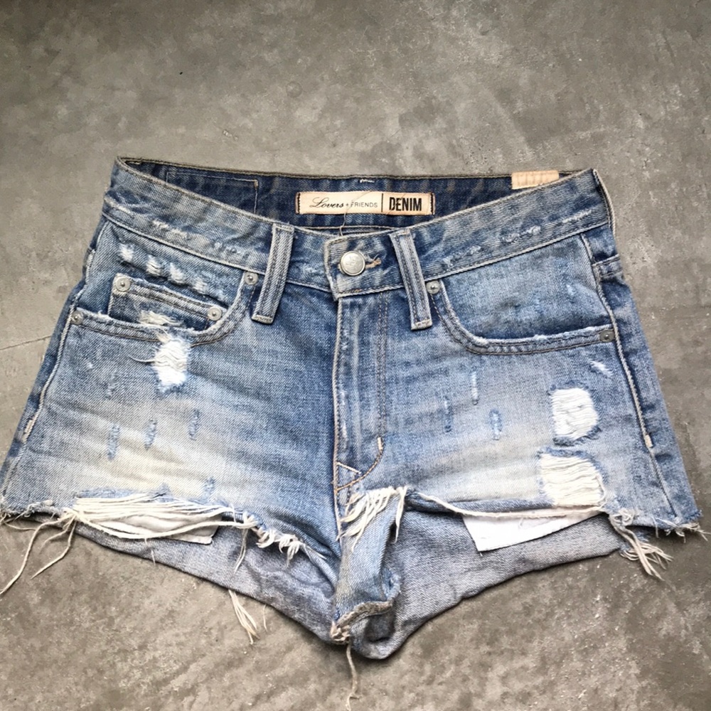 Lovers + Friends Jack Denim Shorts